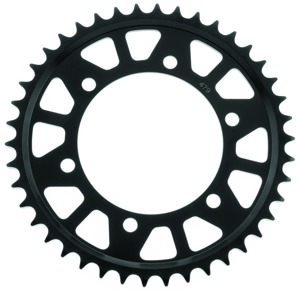 Kawasaki Rear Steel Sprocket 530 42T - Black