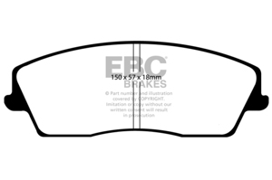 Ultimax2 Front Brake Pads - For 05-09 Chrysler 300 2.7