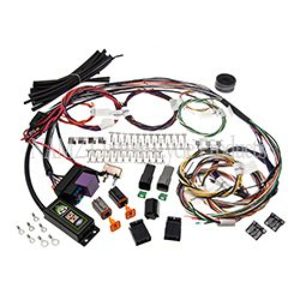 2017 Ver-1 Complete Bike Harness - w/Starter Relay & 3-Circuits & Self Canceling Turn Sig Module