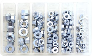 Nut Assortment Packs - Flange Nut Assortment M5-M10