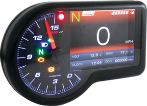 RX-3 GP Style TFT Multifunction Gauge - Speedo, Tach, Fuel, & More