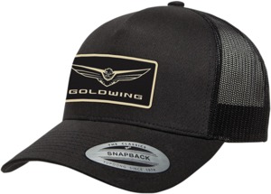 Men's Gold Wing Icon Hat - Gw Icon Hat Blk