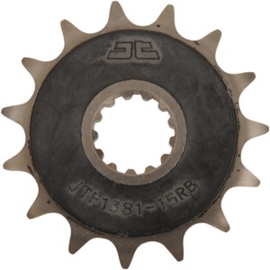 Front Steel Countershaft Sprocket w/ Rubber Damper - 15 Tooth 520