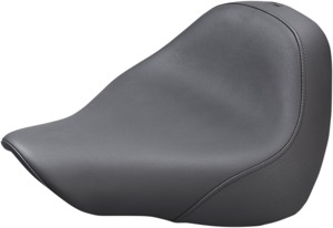 Renegade Smooth Solo Seat Black Gel Low - For 18-21 Harley FLFB