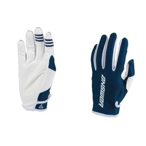 Answer 23 Ascent Glove Navy/White Youth - XL