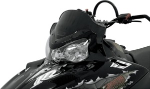 Windshields - Pol Iq Rmk Low 11.5" Blk