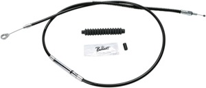 Black Vinyl Clutch Cables - Clutch Cable Blk +6