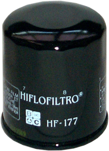 Oil Filter - Black - For 80-10 Buell Blast500 XB Harley FLH