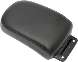 Bare Bones Solo Pillion Pads - Passenger Seat Gel Smooth