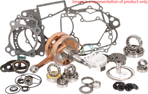 Engine Rebuild Kit - Crank, Piston, Bearings, Gaskets & Seals - For 09-13 YFZ450R/X