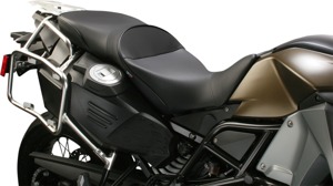 World Sport Performance Plain CarbonFX Vinyl Solo Seat - F800GS Adv