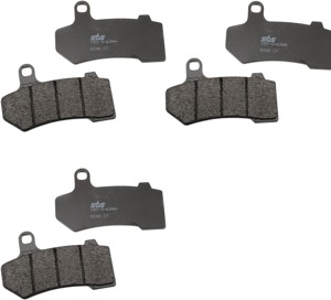 Complete Pad Set - Carbon Ceramic Performance Brake Pads - Replaces H-D # 41854-08, 42897-08, 42897-06 & 42850-06