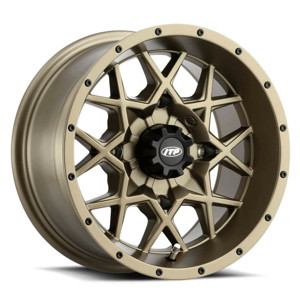 Hurricane Alloy Aluminum Wheels - Hurricane 14X7 5+2 4/110 Brnz