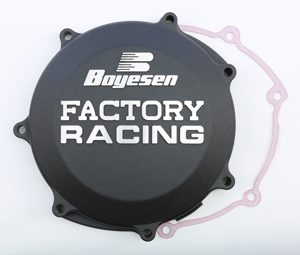 Black Factory Racing Clutch Cover - Yamaha YZ/WR450F