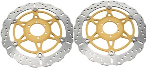 Floating Contour Brake Rotor Front Set