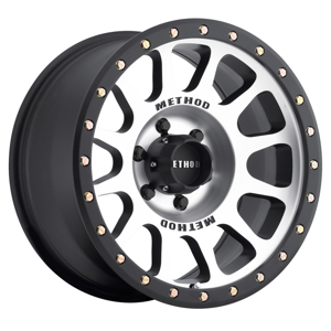 MR305 NV 17x8.5 0mm Offset 6x135 94mm CB Machined/Black Street Loc Wheel