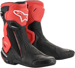 SMX Plus Street Riding Boots Black/Red US 9.5