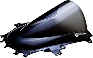 Dark Smoke Double Bubble Windscreen - For 15-19 Yamaha R1