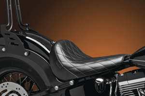 Bare Bones Black Diamond Solo Seat - For 11-13 FXS, 12-15 FLS