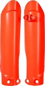 Fluorescent Orange Fork Guards - for 19-24 KTM 65 SX