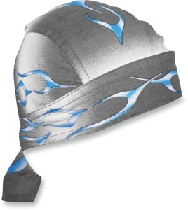 Flydanna Headwraps - Flydanna Tank Flame Blu