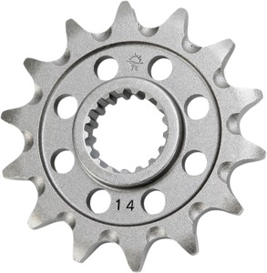 Front Steel Countershaft Sprocket - 14 Tooth