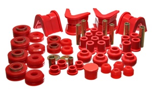 73-79 Ford F-150 Pickup 4WD Red Hyper-flex Master Bushing Set