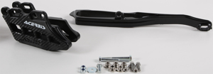 Chain Guide & Swingarm Slider Kit V 2.0 - - Black - For 14-17 Honda CRF250R CRF450R