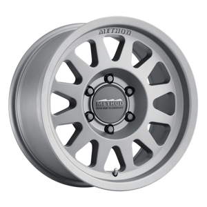 MR704 17x8.5 0mm Offset 5x150 110.5mm CB Matte Titanium Wheel