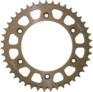 Works Triplestar Aluminum Rear Sprocket 45T - For 90-20 Husq KTM Husaberg