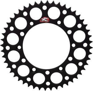 Black Rear Grooved Sprocket - 520 - 48 Teeth