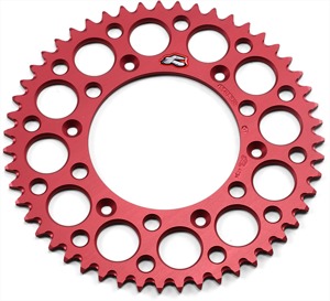 520 51T Rear Sprocket Red - For 83-16 Honda CR/F XR