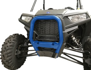 2" Bull Bar Front Bumper Blue - For 15-18 Polaris RZR /4 900/1000 /XP