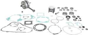 Engine Rebuild Kit w/ Crank, Piston Kit, Bearings, Gaskets & Seals - For 1988 Honda CR500R