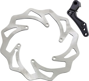 Oversize Wave Solid Brake Rotor Kit - KTM