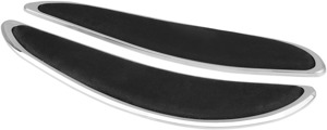 19" Banana Board Driver Floorboards Chrome