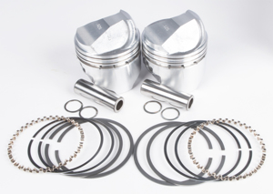 Cast Piston Kit 61CI +.020 - For 80-85 Harley XL Sportster