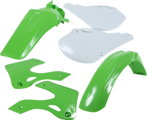 Green Plastic Kit - For 99-02 Kawasaki KX250 KX125