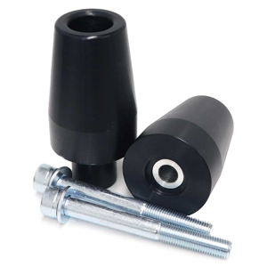 Standard Frame Sliders Black No Cut - For 16-19 Kawasaki ZX10R/R