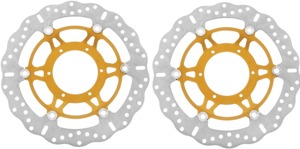 Floating Contour Brake Rotor Front Set