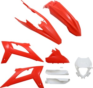 Full Plastic Kit - Red/White Original 2021 - Fits Many 20-22 Beta 125-500