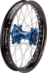SX-1 Black Blue Complete Rear Wheel 2.15x19 - For 09-22 Yamaha WR/YZ