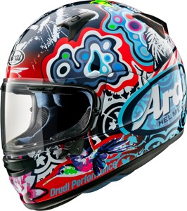 Arai Regent-X Jungle-2 Helmet Gloss Multi 2XL - Full-face helmet with Jungle-2 graphic