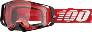 Armega Goggles - Armega Goggle Red - Clear Lens