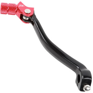 Forged Shift Lever w/ Red Tip - For 09-22 Kawasaki KX250F KX250X