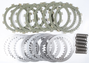 SRK Complete Clutch Kit - Aramid Fiber Friction Plates, Steels, & Springs - Fits Yamaha YZF R6 03-05, YZF R6S 06-09