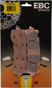 Sintered HH Brake Pads - Fa717Hh Sint Brake Pads