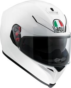 K-5 S Full Face Street Motorcycle Helmet White Small