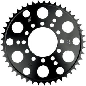 Steel 520 Rear Sprocket 45T - Black - For Kawasaki Ninja ZZR Z1000