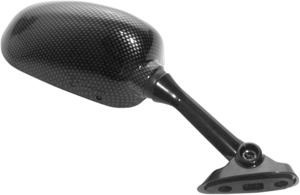 Right Mirror Replacement - Carbon Fiber Look - For 02-03 Suzuki GSXR600/750 & 02-03 Suzuki GSXR750